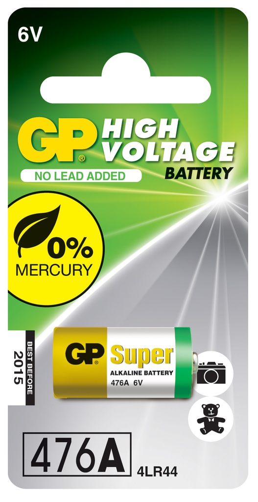 G335//Alcalina 4LR44 13,00 x 25,20 6v