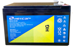 P461//HEYCAR 12V. 12 Ah Terminal F2