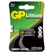 [CR123A-B1 GP] G077//Dl123A / litio CR123A  16,90 x 34,50 3v  blister 1 unidad