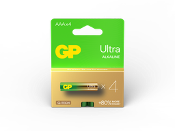 [LR03-B4ULT GP] G001//Gama Ultra AAA, 10,2x44,1 LR03  alcalina 1,5 v blister 4 unidades