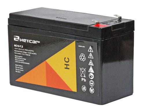 [HC12-7.2/F2 HEY] P470//HEYCAR 12V-7.2 Ah F2