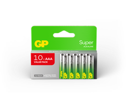 [LR03-B10 GP] G687//AAA, 10,2x44,1 LR03  alcalina 1,5 v blister 10 unidades