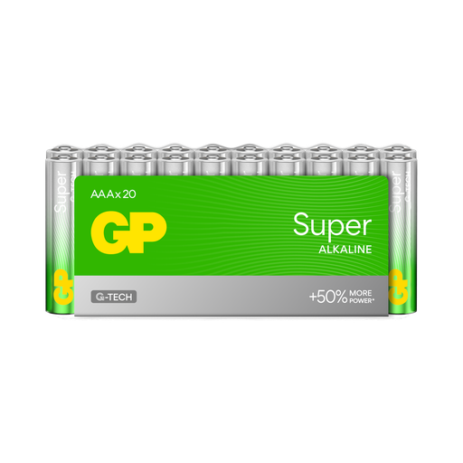 [LR03-B20 GP] G686//AAA, 10,2x44,1 LR03  alcalina 1,5 v blister 20 unidades