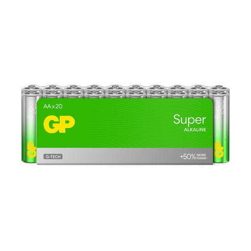 [LR06-B20 GP] G685//AA, 14,5x50,5 LR06  alcalina 1,5 v blister 20 unidades