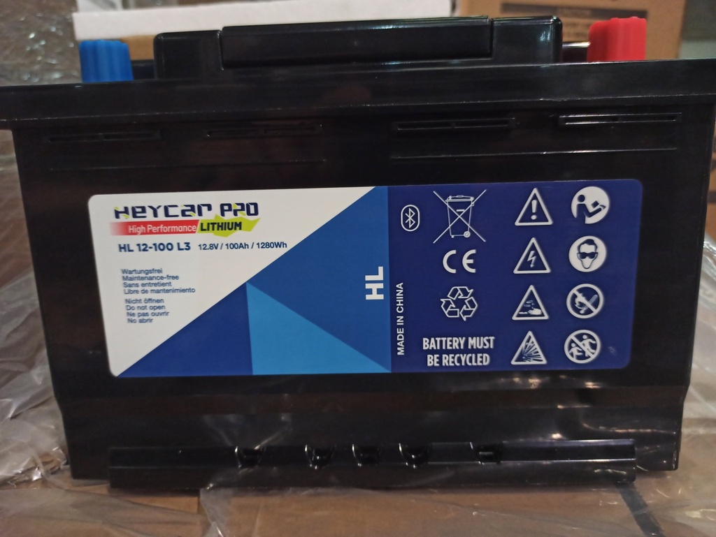 P611//HEYCAR 12V-30Ah BLUETOOTH 194X132X170