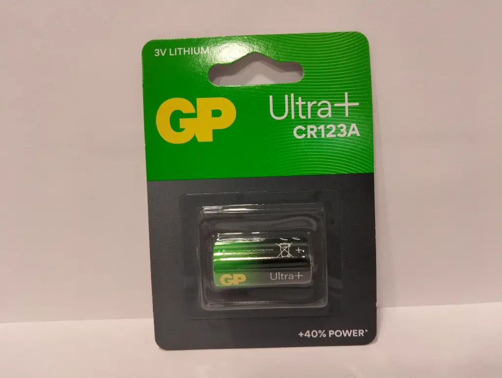 G712//Dl123A /Litio CR123 Ultra + (16,90 x 34,50) 3V.Blister 1 Unidad