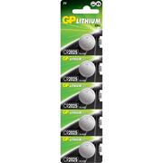 G073//Litio CR2025 CR2025 20,00 x 2,50 3v 160 mAh blister 5 unidades