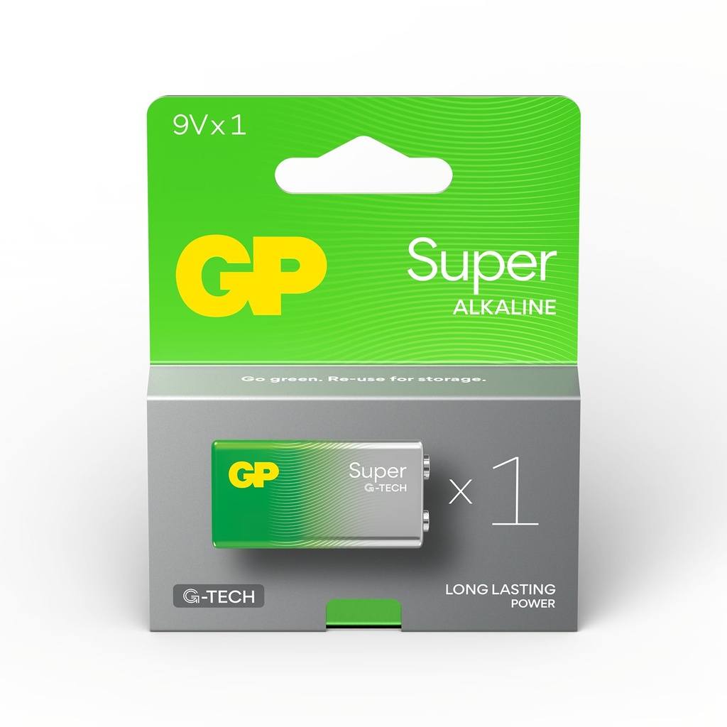 G010//LR09, 26x17,5x48,5 6LR61  alcalina 9 v blister de 1 unidad