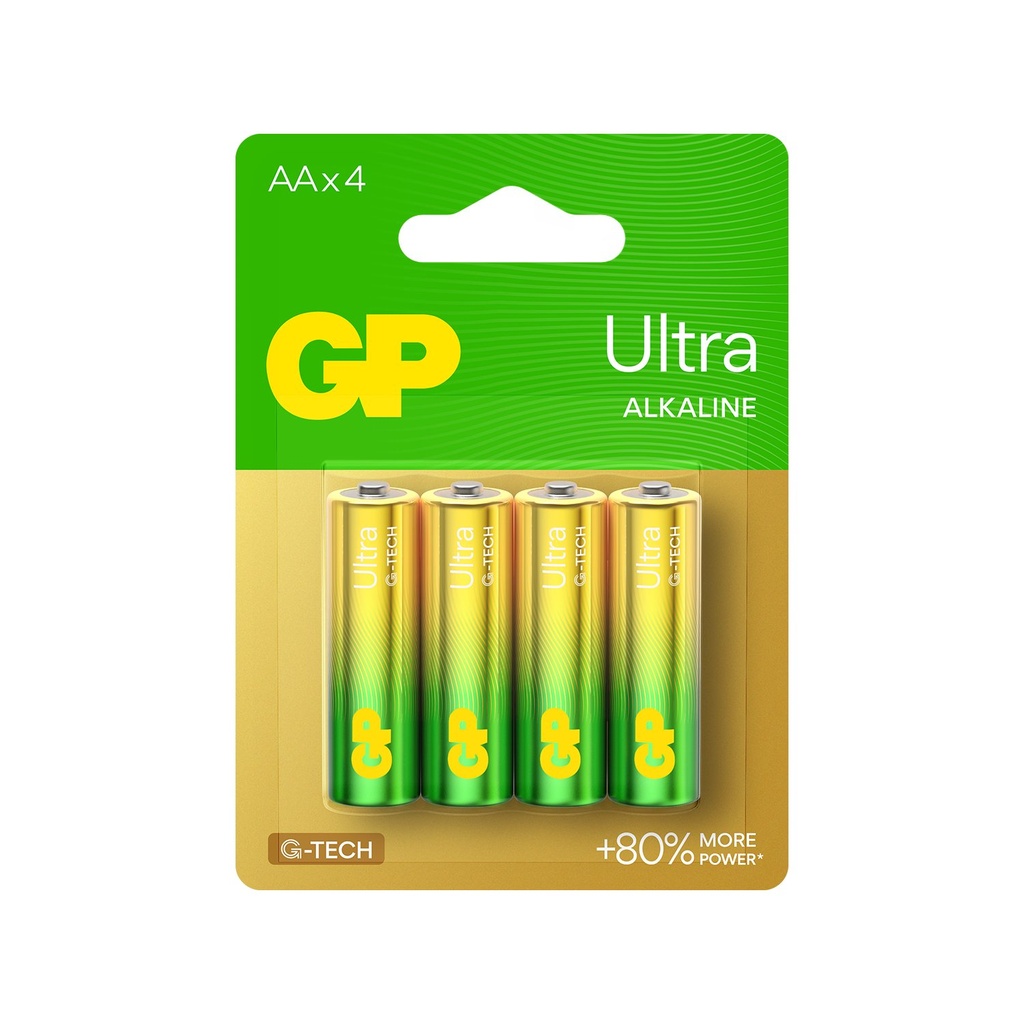 G002//Gama Ultra AA, 14,5x50,5 LR06  alcalina 1,5 v blister 4 unidades