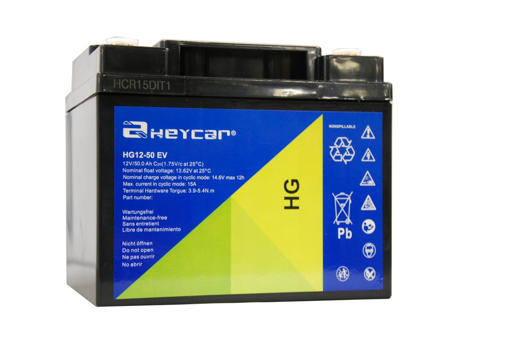 P444//HEYCAR 12v. 50ah EV Cyclic F11