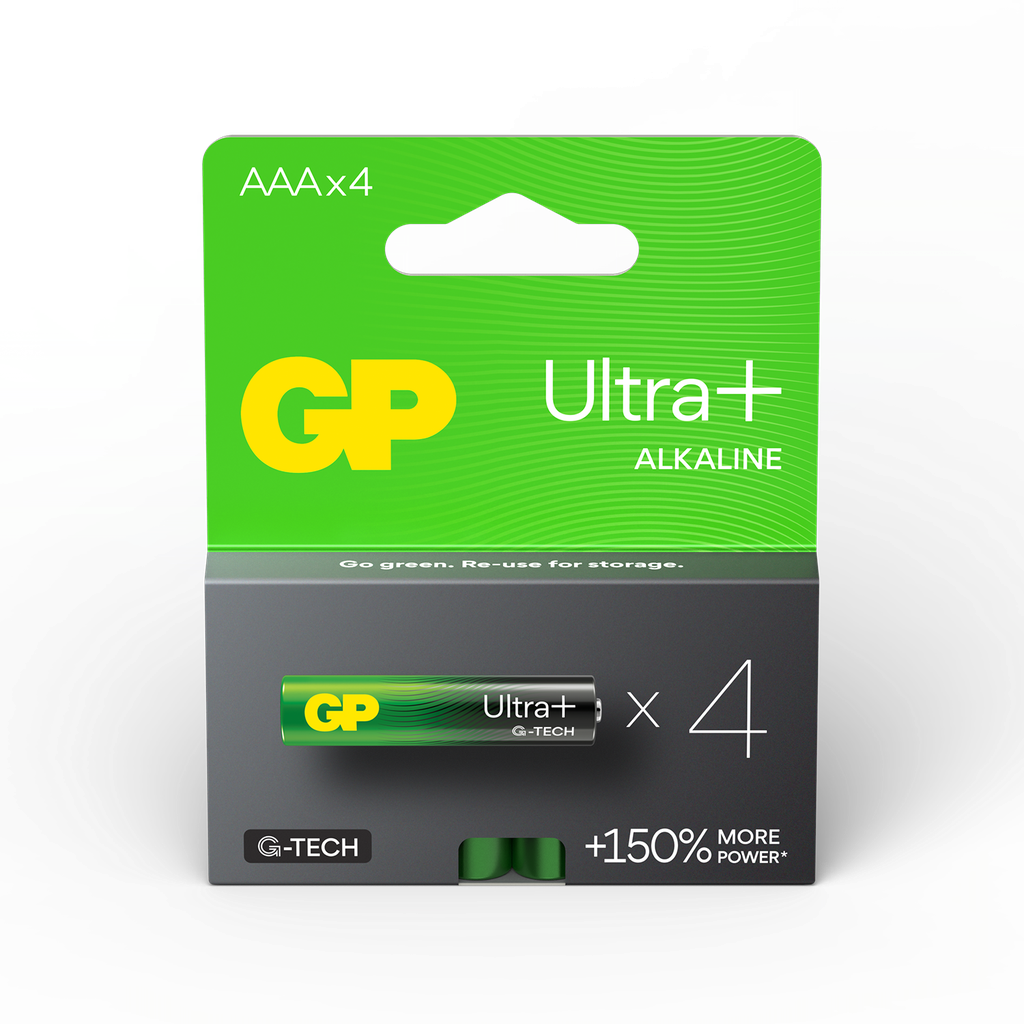 G444//Gama Ultra Plus AAA, 10,2x44,1 LR03  alcalina 1,5 v blister 4 unidades