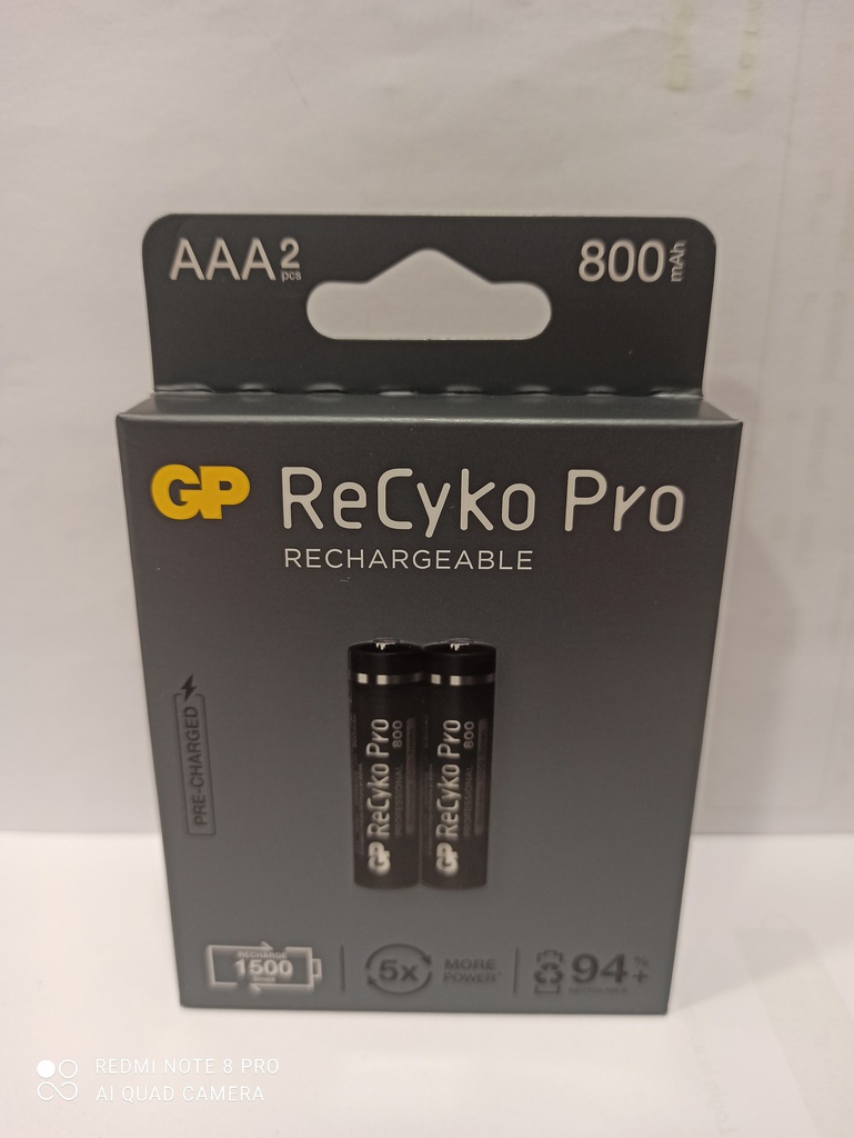 G539//Recyko Pro AAA 850Mah