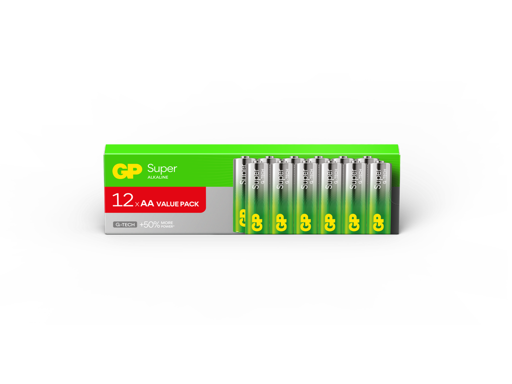 G613//AA, 14,5x50,5 LR06  alcalina 1,5 v box 12 unidades 