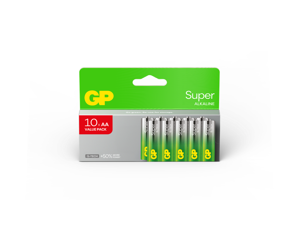 G684//AA, 14,5x50,5 LR06  alcalina 1,5 v blister 10 unidades