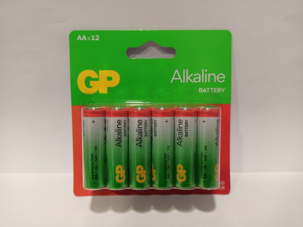 G662//15A-C12 Alcalina Red - AA