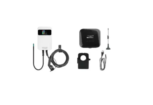 [EVC-SQ1+ DLB HEY] E002//Cargador de pared Ultra Inteligente monofásico compatible con balanceador de potencia. Incluye accesorio balanceador y 1 cable toroidal