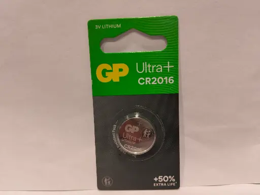 [CR2016-B1 GP] G337//Litio CR2016 CR2016 20,00 x 1,60 3v 72 mAh blister 1 unidad