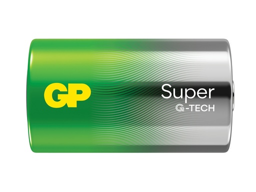 [LR20-R GP] G016//D, 34,2x61,5 LR20  alcalina 1,5 v retractil de 2 unidades