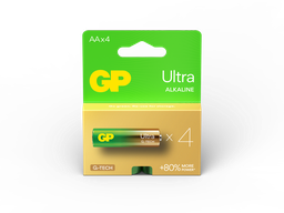 [LR06-B4ULT GP] G002//Gama Ultra AA, 14,5x50,5 LR06  alcalina 1,5 v blister 4 unidades