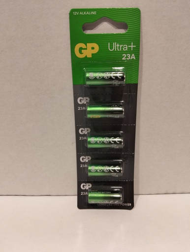 [023AE-B5 GP] G088//Alcalina 23Ae  10,00 x 28,00 12 v blister 5 unidades