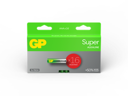 [LR03-BOX16 GP] G220//AAA, 10,2x44,1 LR03  alcalina 1,5 v blister 16 unidades