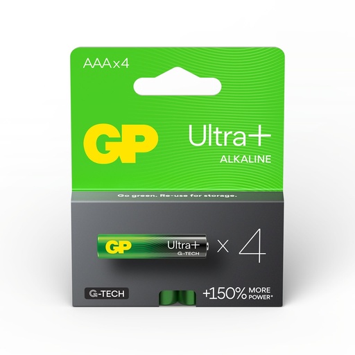 [LR03-B4UP GP] G444//Gama Ultra Plus AAA, 10,2x44,1 LR03  alcalina 1,5 v blister 4 unidades