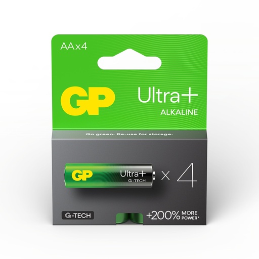 [LR06-B4UP GP] G445//Gama Ultra Plus AA, 14,5x50,5 LR06  alcalina 1,5 v blister 4 unidades
