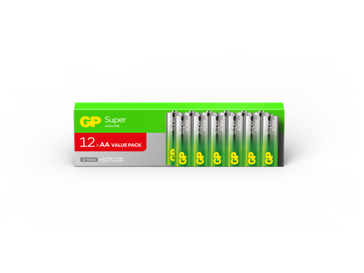 [LR06 BOX-B12 GP] G613//AA, 14,5x50,5 LR06  alcalina 1,5 v box 12 unidades 