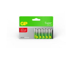 [LR06-B10 GP] G684//AA, 14,5x50,5 LR06  alcalina 1,5 v blister 10 unidades