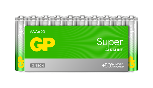 [LR03-B20 GP] G686//AAA, 10,2x44,1 LR03  alcalina 1,5 v blister 20 unidades