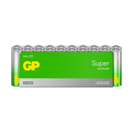 [LR06-B20 GP] G685//AA, 14,5x50,5 LR06  alcalina 1,5 v blister 20 unidades