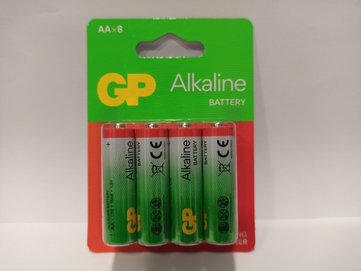 [LR06RED-B8 GP] G660//15A-C8 Alcalina Red - AA